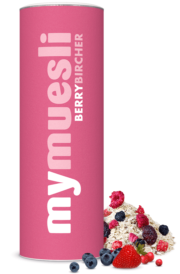Berry Bircher Muesli Dose